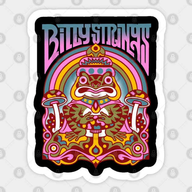 Top Merch Of Billy Strings Sticker by AbigailArt